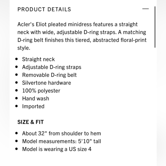 ALCER mini tiered dress - Picture 8 of 8